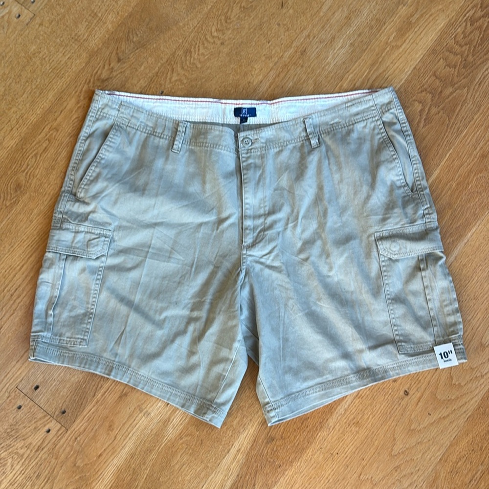 Khaki shorts, NWT, 46 waist, George- brand